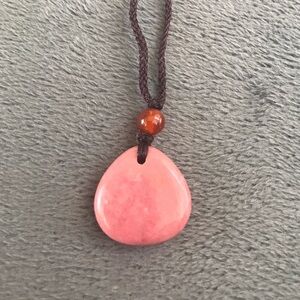 Beautiful Pink Rhodonite Pendant